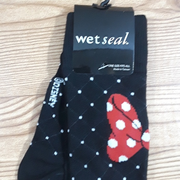 Wet Seal Accessories - 🎀Minnie mouse bow!! socks NWT 🎀